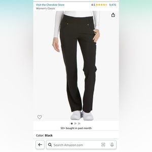 Cherokee iflex classic scrub pants